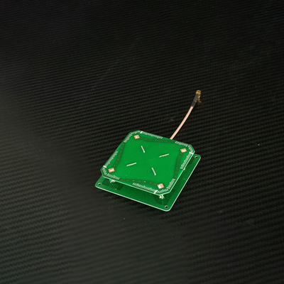 4dBic Küçük Boyut 60*60*15.6mm Elde tutulabilen RFID Okuyucu Anten 25g UHF RFID Anten Terminal Uygulamaları için